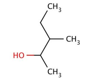 3-Methyl-2-pentanol (CAS 565-60-6) - chemical structure image