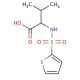 3-Methyl-2-(thiophene-2-sulfonylamino)-butyric acid - chemical structure image