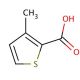 3-Methyl-2-thiophenecarboxylic acid (CAS 23806-24-8) - chemical structure image