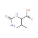 3-Methyl-2-ureido-butyric acid (CAS 26081-00-5) - chemical structure image