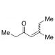 3-Methyl-3-hepten-5-one (CAS 1447-26-3) - chemical structure image