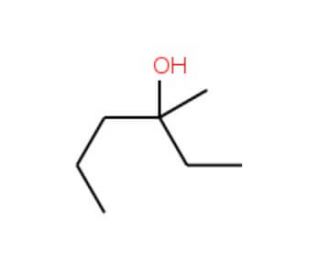 3-Methyl-3-hexanol (CAS 597-96-6) - chemical structure image