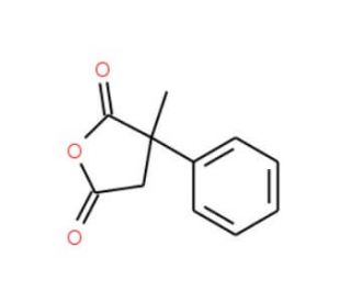 3-methyl-3-phenyldihydrofuran-2,5-dione - chemical structure image