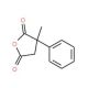 3-methyl-3-phenyldihydrofuran-2,5-dione - chemical structure image