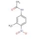 3-Methyl-4-nitro-N-acetylbenzeneamine (CAS 2719-14-4) - chemical structure image