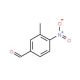3-Methyl-4-nitrobenzaldehyde (CAS 18515-67-8) - chemical structure image