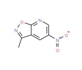 3-methyl-5-nitroisoxazolo[5,4-b]pyridine - chemical structure image