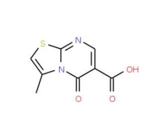 3-Methyl-5-oxo-5H-thiazolo[3,2-a]pyrimidine-6-carboxylic acid - chemical structure image