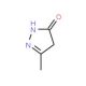 3-Methyl-5-pyrazolone (CAS 108-26-9) - chemical structure image