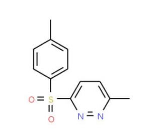 3-Methyl-6-(4-methylphenylsulfonyl)pyridazine - chemical structure image