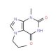3-Methyl-7-propylxanthine (CAS 55242-64-3) - chemical structure image