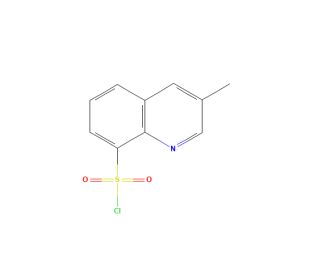 3-Methyl-8-quinolinesulfonyl Chloride (CAS 74863-82-4) - chemical structure image