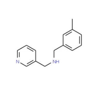 (3-Methyl-benzyl)-pyridin-3-ylmethyl-amine - chemical structure image