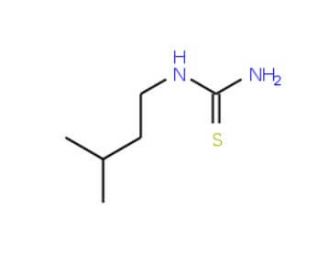 (3-Methyl-butyl)-thiourea (CAS 6601-04-3) - chemical structure image