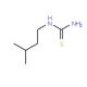 (3-Methyl-butyl)-thiourea (CAS 6601-04-3) - chemical structure image