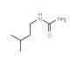 (3-Methyl-butyl)-urea (CAS 628-49-9) - chemical structure image