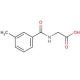 3-Methyl Hippuric Acid (CAS 27115-49-7) - chemical structure image
