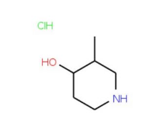 3-Methyl-piperidin-4-ol hydrochloride - chemical structure image