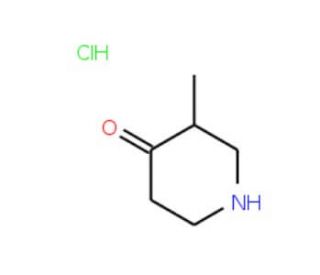 3-Methyl-piperidin-4-one hydrochloride (CAS 4629-78-1) - chemical structure image