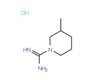 3-Methyl-piperidine-1-carboxamidine hydrochloride - chemical structure image