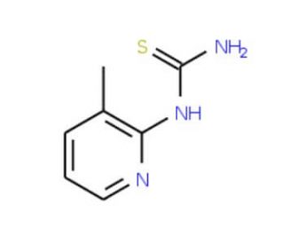 (3-Methyl-pyridin-2-yl)-thiourea (CAS 21242-21-7) - chemical structure image