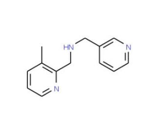 (3-Methyl-pyridin-2-ylmethyl)-pyridin-3-ylmethyl-amine - chemical structure image
