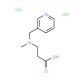 3-(Methyl-pyridin-3-ylmethyl-amino)-propionic acid dihydrochloride - chemical structure image