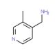 (3-Methyl-pyridin-4-yl)methylamine (CAS 97004-05-2) - chemical structure image