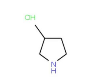 3-Methyl-pyrrolidine hydrochloride (CAS 120986-92-7) - chemical structure image