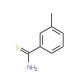 3-Methyl(thiobenzamide) (CAS 2362-63-2) - chemical structure image