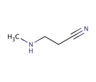 3-(Methylamino)propionitrile (CAS 693-05-0) - chemical structure image