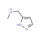 3-Methylaminomethyl-2H-pyrazole (CAS 676491-02-4) - chemical structure image