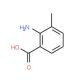 3-methylanthranilic acid (CAS 4389-45-1) - chemical structure image