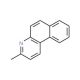 3-Methylbenzo[f]quinoline (CAS 85-06-3) - chemical structure image