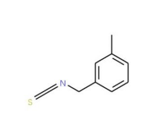 3-Methylbenzyl isothiocyanate (CAS 3696-66-0) - chemical structure image