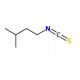3-Methylbutyl isothiocyanate (CAS 628-03-5) - chemical structure image