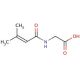 3-Methylcrotonyl Glycine (CAS 33008-07-0) - chemical structure image