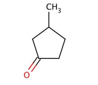 3-Methylcyclopentanone (CAS 1757-42-2) - chemical structure image