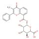 3-Methylflavone-8-carboxylic Acid Acyl-β-D-glucuronide (CAS 60218-13-5) - chemical structure image