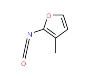 3-Methylfuran-2-isocyanate (CAS 921938-67-2) - chemical structure image