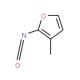 3-Methylfuran-2-isocyanate (CAS 921938-67-2) - chemical structure image