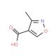 3-Methylisoxazole-4-carboxylic acid (CAS 17153-20-7) - chemical structure image