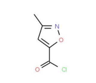 3-Methylisoxazole-5-carbonyl chloride (CAS 49783-72-4) - chemical structure image