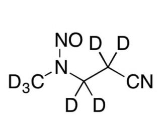 3-(Methylnitrosamino)propionitrile-d7 - chemical structure image