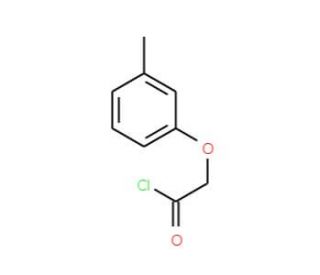 (3-methylphenoxy)acetyl chloride (CAS 40926-72-5) - chemical structure image