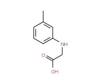 [(3-Methylphenyl)amino]acetic acid - chemical structure image