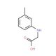 [(3-Methylphenyl)amino]acetic acid - chemical structure image