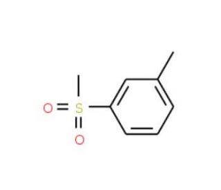 3-Methylphenylmethylsulfone - chemical structure image