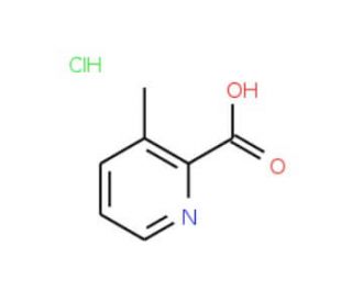 3-Methylpicolinic acid HCl (CAS 123811-72-3) - chemical structure image