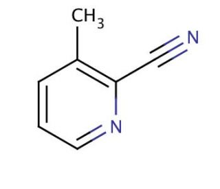 3-Methylpicolinonitrile (CAS 20970-75-6) - chemical structure image